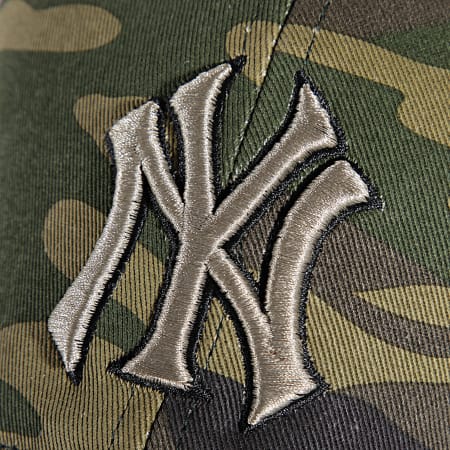 '47 Brand - Casquette Trucker MVP Adjustable New York Yankees Camouflage Vert Kaki