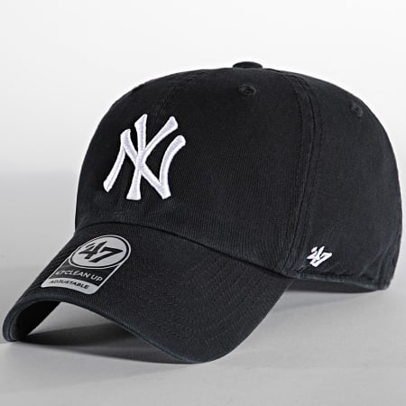 '47 Brand - C47 CleanUp Cappello regolabile New York Yankees Nero
