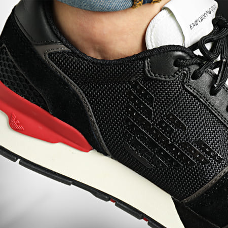 Emporio Armani - Sneakers X4X289-XM499 Nero Nero Off White