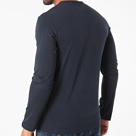 Emporio Armani - Tee Shirt Manches Longues 111653-1A722 Bleu Marine