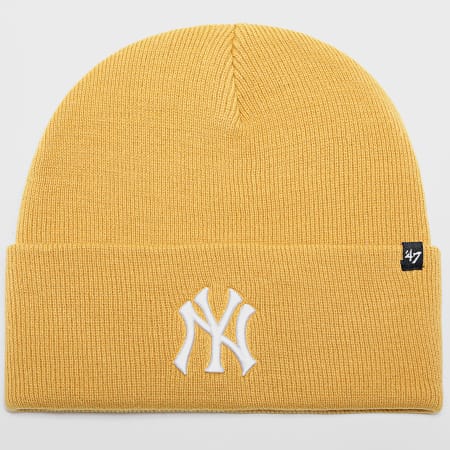 '47 Brand - Bonnet New York Yankees Jaune Moutarde