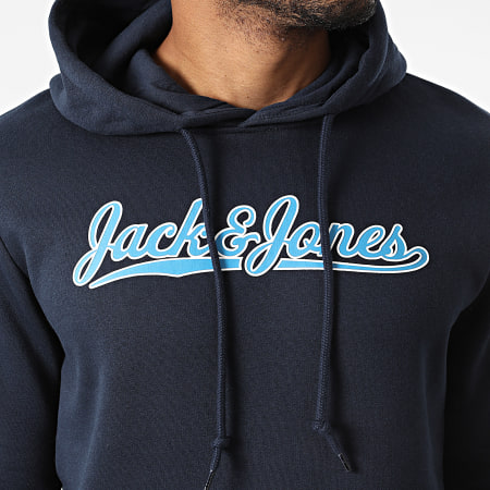 Jack And Jones - Sweat Capuche Imbus Bleu Marine