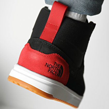 The North Face - Baskets Larimer Mid A52RMTJ Black Fiery Red