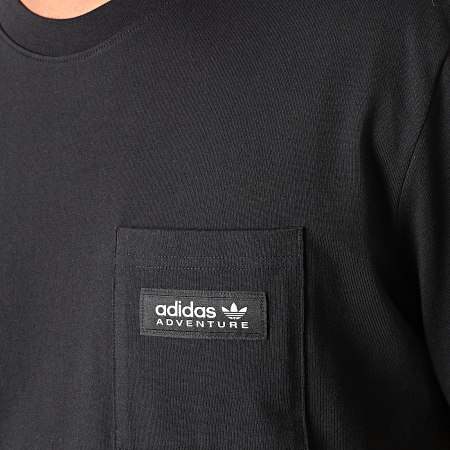 Adidas Originals - Maglietta con tasca H09091 Nero