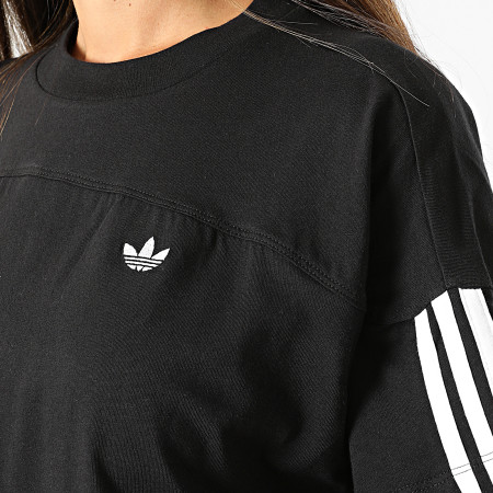 Adidas Originals - Camiseta suelta de mujer H18057 negra