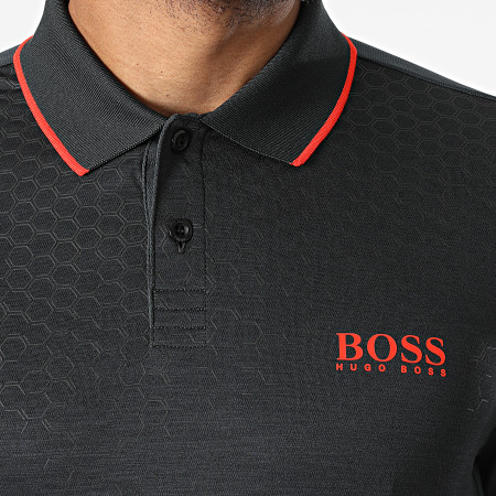 BOSS - Polo Manches Courtes Pauletech 1 50456116 Gris Anthracite