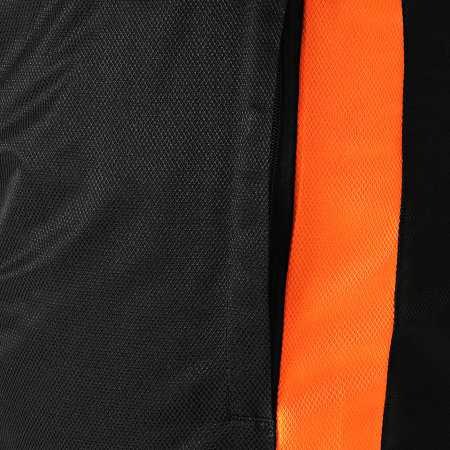 LBO - Pantalon Jogging Tricolore A Bandes 0026 Noir Orange