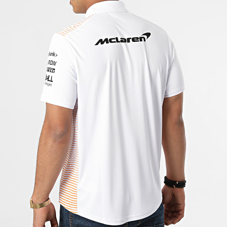 McLaren - Polo a maniche corte 701206581 Bianco