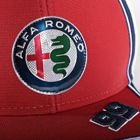Alfa Romeo Racing - Gorra Snapback 99 rojo blanco