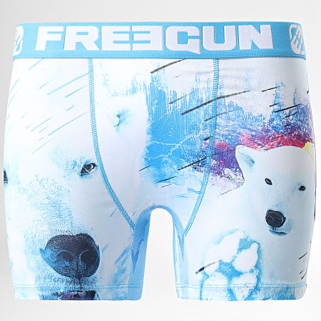 Freegun - Boxer Polar Bear Blanc