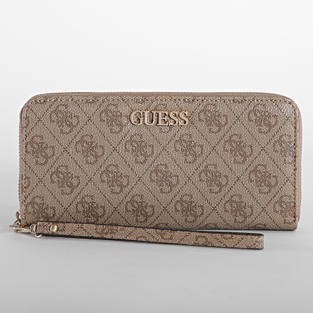 Guess - Portefeuille Femme Alby Beige