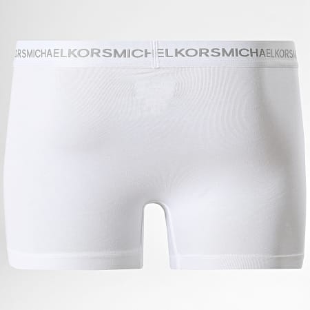 Michael Kors - Lot De 3 Boxers Supreme Touch Supima Blanc