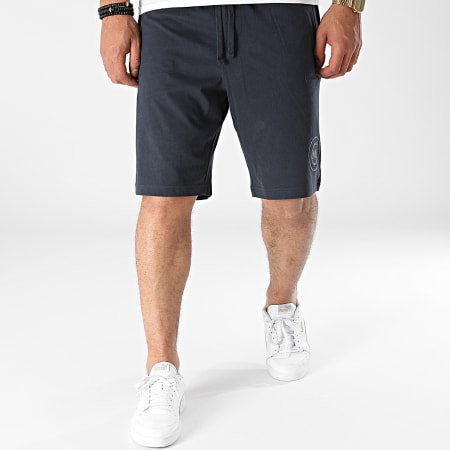 Michael Kors - Pantaloncini da jogging in jersey pescato blu navy