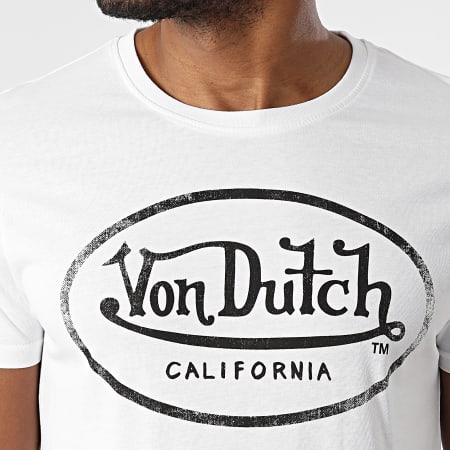 Von Dutch - Tee Shirt Aaron Blanc