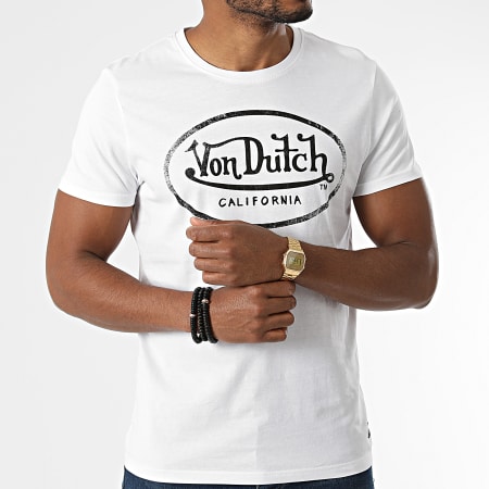 Von Dutch - Tee Shirt Aaron Blanc
