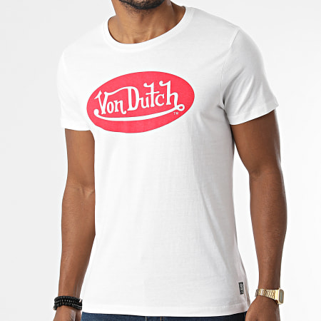 Von Dutch - Tee Shirt Front Blanc