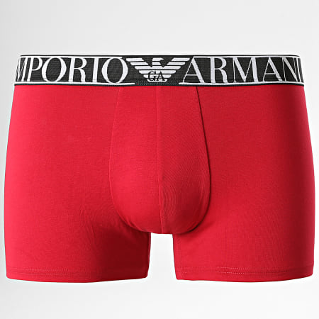 Emporio Armani - Lot De 2 Boxers 111769 Noir Rouge