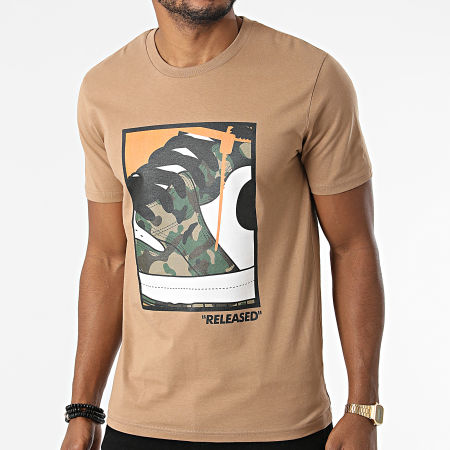 Luxury Lovers - Camiseta Camuflaje Released Camel