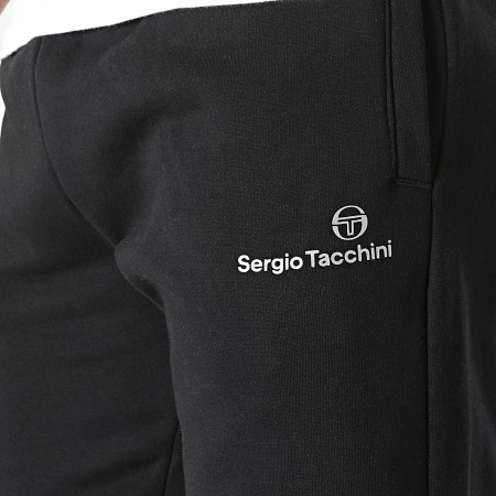 Sergio Tacchini - Pantalon Jogging Itzal 021 39173 Noir Réfléchissant