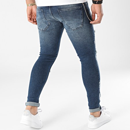 Classic Series - Jeans slim B5755 Blu Denim