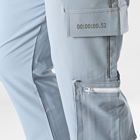 2Y Premium - Pantalón jogging azul claro reflectante P2026