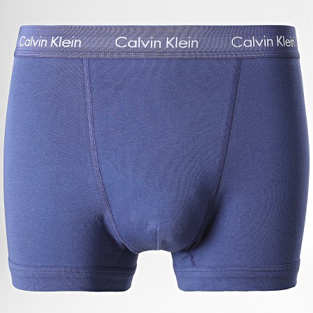 Calvin Klein - Lot De 3 Boxers U2662G Rouge Bleu Vert