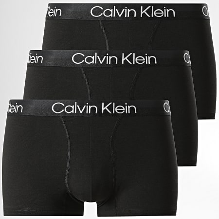 Calvin Klein - Lot De 3 Boxers Modern Structure 2970 Noir