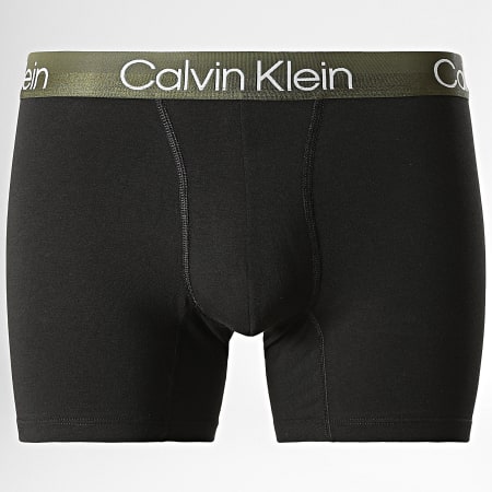 Calvin Klein - Lot De 3 Boxers Modern Structure 2971 Noir