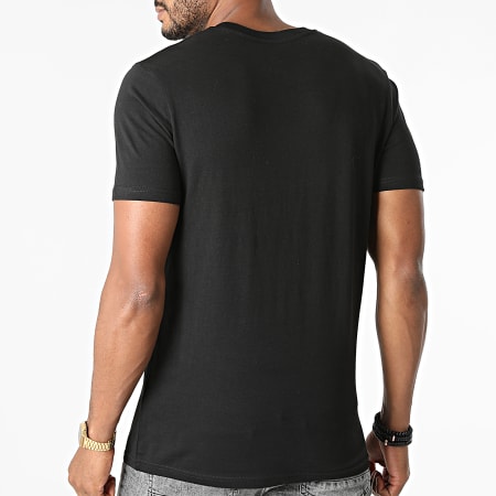 Temps Plein - Tee Shirt Logo Noir Doré