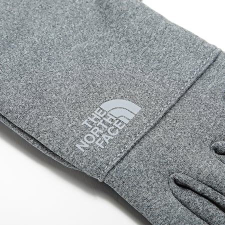 The North Face - Gants Etip Recycled Gris Chiné