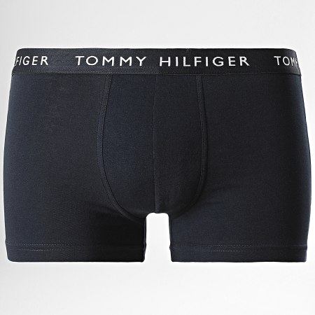 Tommy Hilfiger - Lot De 3 Boxers Premium Essentials 2325 Bleu Marine Gris Chiné Blanc