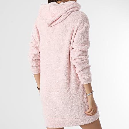 Calvin Klein - Robe Sweat Capuche Femme 6725 Rose