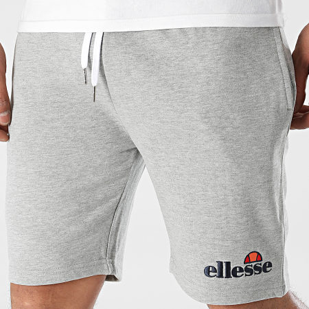 Ellesse - Shorts de jogging Silvan Fleece SHF09162 Gris jaspeado