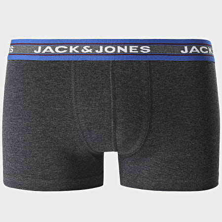 Jack And Jones - Lot De 5 Boxers Oliver Bordeaux Vert Bleu Marine