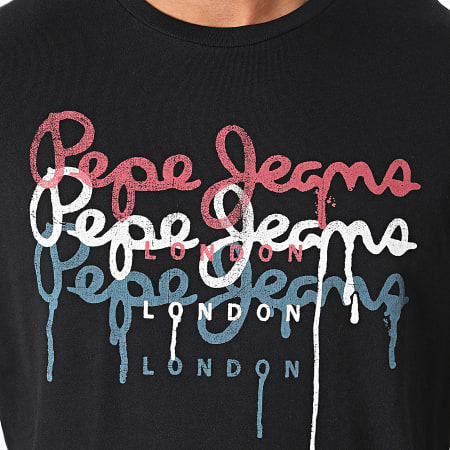 Pepe Jeans - Tee Shirt Moe 2 Noir