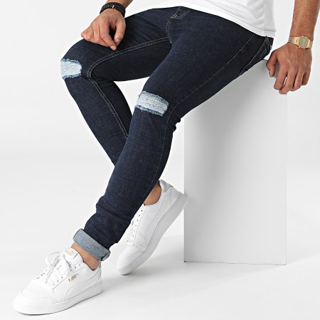 Black Industry - Jeans slim 4074R Blu Denim