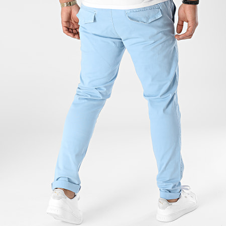 John H - P5531 Pantaloni chino blu chiaro