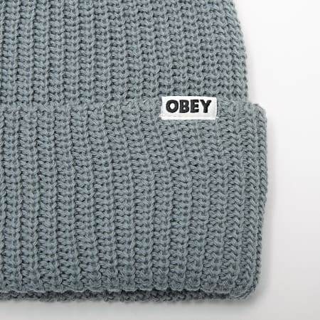 Obey - Bonnet Bold Organic Gris Vert
