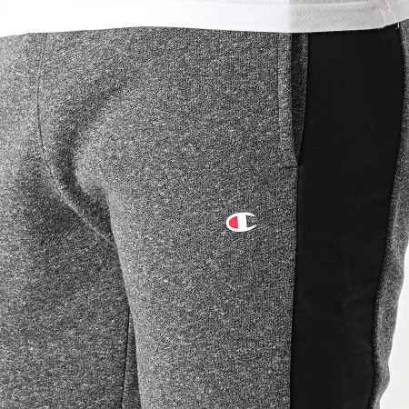 Champion - 216610 Pantaloni da jogging grigio antracite con strisce