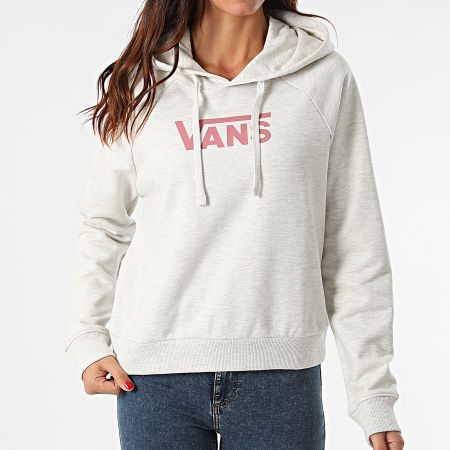Sweat à capuche vans femme gris deals