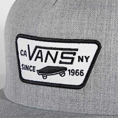 Vans - Cappello snapback full patch grigio