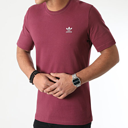 Adidas Originals - Tee Shirt Essential H34635 Bordeaux