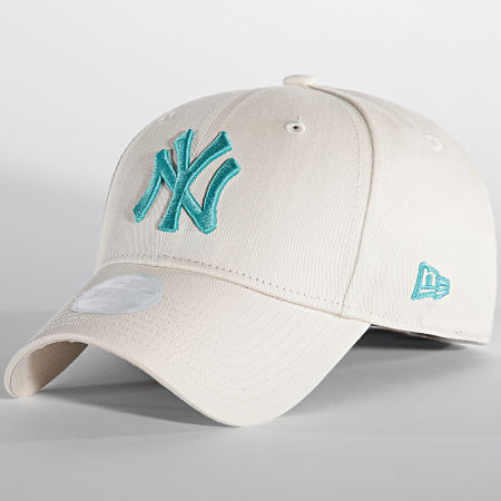 New Era - Casquette Femme 9Forty League Essential New York Yankees Beige