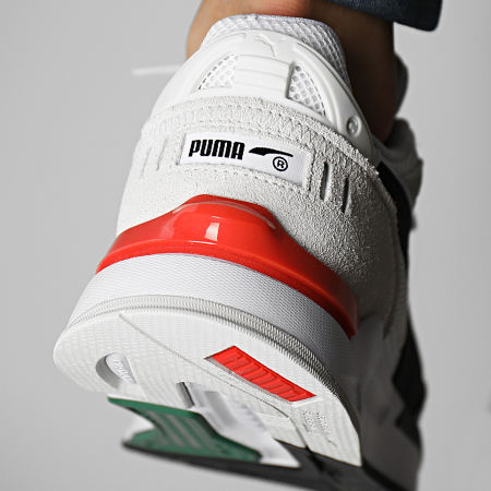 Puma - Mirage Sport Remix Sneakers 381051 Puma Bianco Grigio Vaporoso