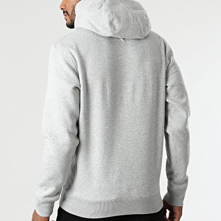 Tommy Jeans - Sweat Capuche Timeless 2 1628 Gris Chiné