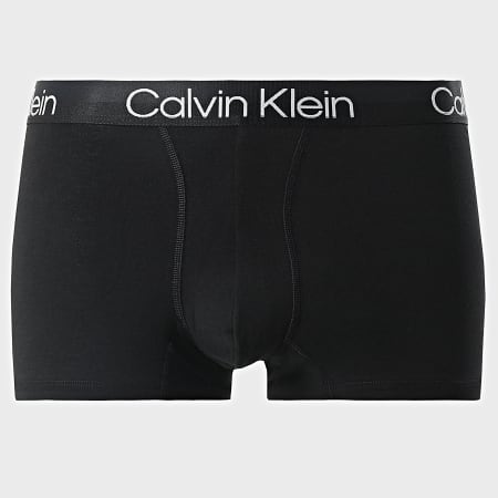 Calvin Klein - Lot De 3 Boxers Modern Structure 2970 Noir Blanc Gris Chiné