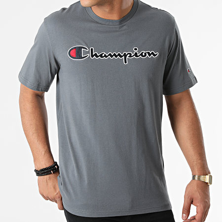 Champion - Tee Shirt 216473 Gris Souris