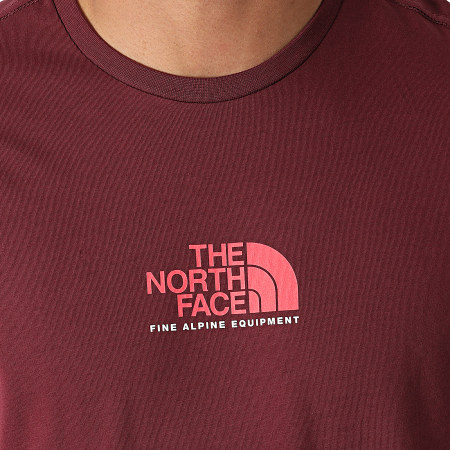 The North Face - Tee Shirt Fine Alpine Equipment 3 A4SZULA9 Bordeaux