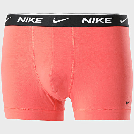 Nike - Lot De 2 Boxers Everyday Cotton Stretch KE1085 Bleu Orange