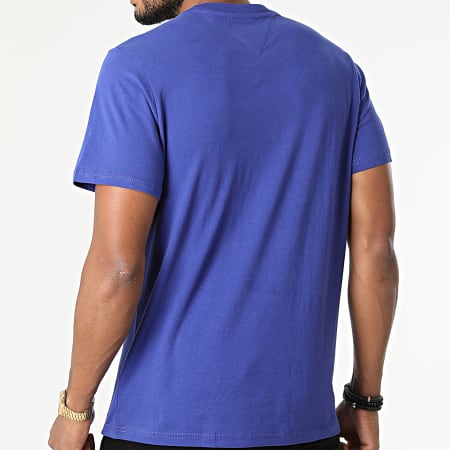 Tommy Jeans - Tee Shirt Classic Jersey 9598 Bleu Roi